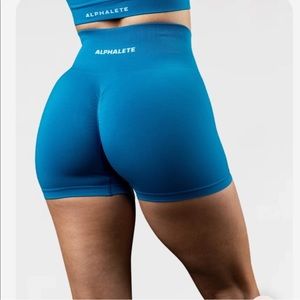 Alphalete Amplify Rapids Blue Shorts XS